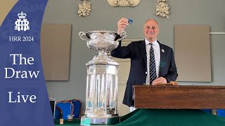 The Draw Live  Henley Royal Regatta 2024 [upl. by Zabrine]