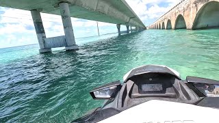 MIAMI TO KEY WEST ON SEADOO 120 MILES [upl. by Bugbee867]