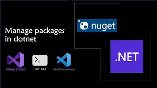 Manage packages in dotnet applications including offline [upl. by Seuqcaj]