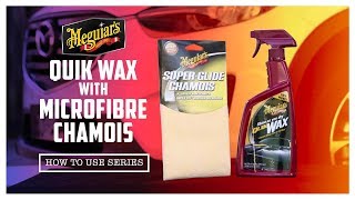 Meguiars Quik Wax with Meguiar’s Microfibre Chamois [upl. by Herve]