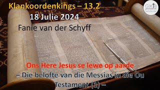 Fanie van der Schyff  Ons Here Jesus se lewe op aarde  Klankoordenking 132 [upl. by Nitsir]