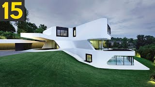 TOP 15 Futuristic Houses [upl. by Cowles]