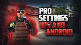 PRO SETTINGS IN STANDOFF 2 ON IOS AND ANDROID  MY SETTINGS 2019 [upl. by Aerdno871]