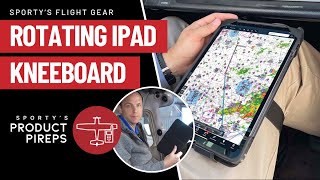 Flight Gear Rotating iPad Kneeboard  Secure Your Tablet in the Airplane [upl. by Ellehctim]