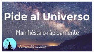 💚💚Pide al UNIVERSO Meditacion para crear para atraer y manifestar RAPIDAMENTE [upl. by Latsyrk919]