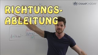 Richtungsableitung Anstieg in beliebige Richtung [upl. by Germana]