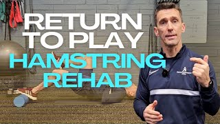 Return To Play Hamstring Rehab Strength amp Running Exercises  Pain amp Performance Clinic [upl. by Atneuqal]