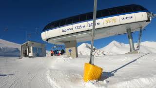 Ski Bansko February 2023  Todorka to Tombo Black Slope [upl. by Carie]