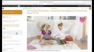 Yin Yoga Online Ausbildung  Einblick in die Lernplattform [upl. by Ahsiret]