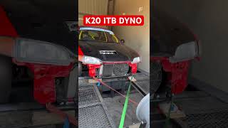 Honda EG  K20  ITB  Dyno honda racecar dyno [upl. by Anil]