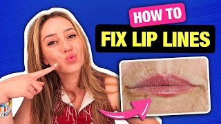 How to Fix Lip Lines from a Dermatologist AtHome amp InOffice Treatments  Dr Shereene Idriss [upl. by Hedve]