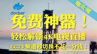 Docker 超强进阶！手把手部署 AllInOne，永久电视直播自动更新，秒切换爽翻天！ [upl. by Past]