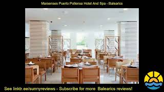 marsenses puerto pollensa hotel and spa [upl. by Ahsirt119]