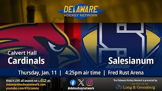 Salesianum vs Calvert Hall • Delaware Hockey Network [upl. by Giraldo996]