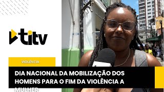 🧔🏽HOMENS NA LUTA PELO FIM DA VIOLÊNCIA CONTRA A MULHER 👩🏼‍🦳❗ [upl. by Kraul274]