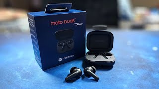 Motorola Moto Buds Earbuds  Unboxing amp Review [upl. by Pritchett823]