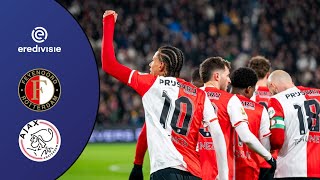 Feyenoord vs Ajax  Eredivisie 20232024 [upl. by Pontias]