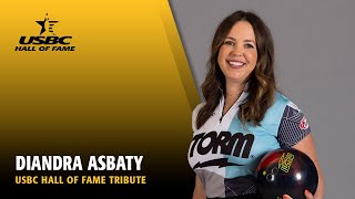 Diandra Asbaty Hall of Fame Tribute [upl. by Wit356]