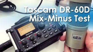 Tascam DR60D as Interface and Recorder [upl. by Eatnad]