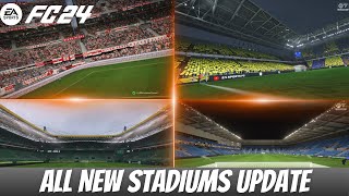 🎮 EA Sports FC 25  All NEW Stadiums Update 🎮 [upl. by Aynom]