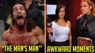 5 CRINGIEST Moments From Seth Rollins amp Becky Lynch [upl. by Agee]