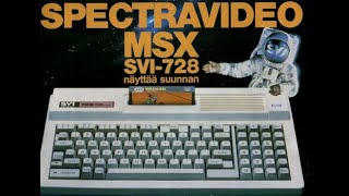 MSX Spectravideo SVI 728  1985 Cuando las cosas se hacían bien reparación fácil de pc olvidado [upl. by Itsyrc]