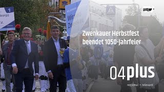 Zwenkauer Herbstfest beendet 1050Jahrfeier [upl. by Neelahtak]