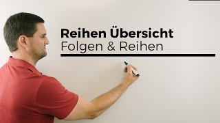 Reihen Übersicht Folgen und Reihen  Mathe by Daniel Jung [upl. by Parrish407]