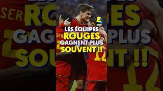 Les équipes rouges gagnent plus souvent  🔴 shorts [upl. by Letitia]