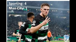 Sporting vs Manchester City [upl. by Ideih20]