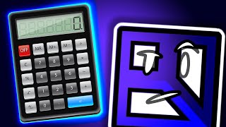 I Made A Working CALCULATOR in Geometry Dash 22 [upl. by Itsur]