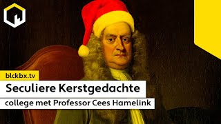 Seculiere Kerstgedachte college met Professor Cees Hamelink [upl. by Ilarin]