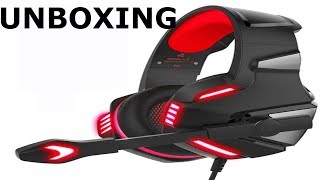 Unboxing HUNTER SPIDER V3 USB LED Luces Micro Auriculares Incorporados  Rojo [upl. by Gilles823]