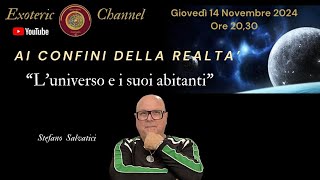 quotLUNIVERSO E I SUOI ABITANTIquot STEFANO SALVATICI [upl. by Turner379]