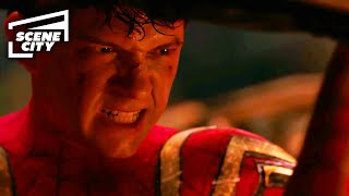 SpiderMan No Way Home Final Fight Scene Tom Holland Willem Dafoe Movie Clip [upl. by Dumm]