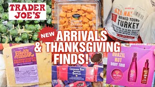 TRADER JOES NEW ARRIVALS amp THANKSGIVING FINDS for NOVEMBER 2023 1119 [upl. by Jonati]