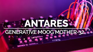 Antares  Generative Ambient Moog Mother32 [upl. by Ethelinda]