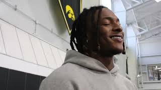 Iowa football RB Kaleb Johnson talks being named Doak Walker Award semifinalist [upl. by Fabria]