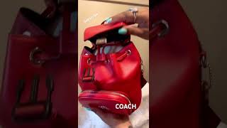 COACH PACE BACKPACK UNBOXING UNBAGGING REVEAL COACH OUTLET coachoutlet backpack coach coachbag [upl. by Florinda]