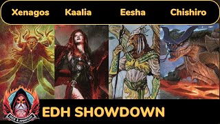 End Round Beat Down Xenagos VS Kaalia VS Commander Eesha VS Chishiro [upl. by Kcirdnekel]