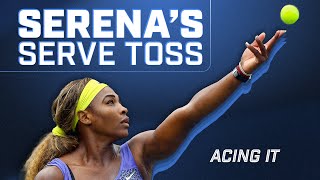 How Serena Williams set up her staggering serve with pure elegance  Acing It [upl. by Georas691]