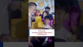 Chiz at 55 Escudero appreciates all the birthday love [upl. by Berga]