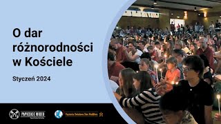 O dar różnorodności w Kościele – Wideo Papieskie 1 – Styczeń 2024 [upl. by Ynos]