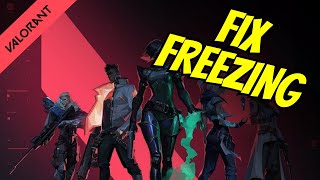 How to Fix Freeze in Valorant [upl. by Abigale]