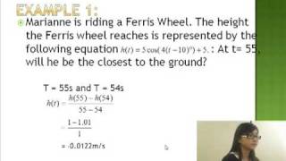 Lecture 25 Solving Problems involving Rates of change [upl. by Molli]