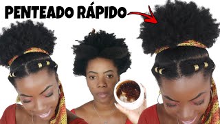 PENTEADO SUPER RÁPIDO PARA CABELO CRESPO [upl. by Rekyr]