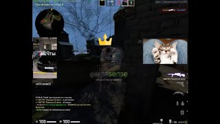 gamesenseskeetcc crack hvh highlights csgo  2x23x3 [upl. by Merilyn58]