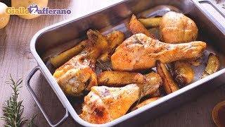 Cosce di pollo al forno [upl. by Adnaloy]