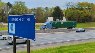 Truck Spotting More trucks from 77 in South Carolina [upl. by Imer328]