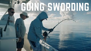 Daytime Swordfishing off South Florida The Struggle is REAL [upl. by Mistrot]